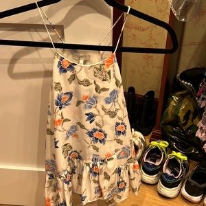 joie xs silk tank lined